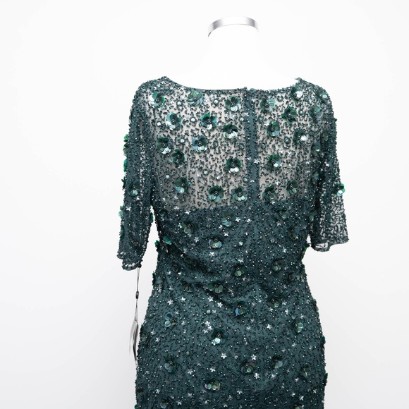 Adrianna Papell - Beaded Cocktail Dress - Picture 12 of 13